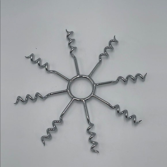 Other - Cabernet Wine Bottle Corkscrew Christmas Ornament – Metal Sun Design
